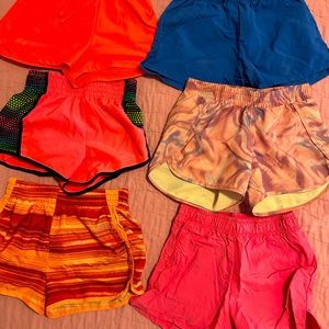 7 pairs of girls athletic shorts 🩳